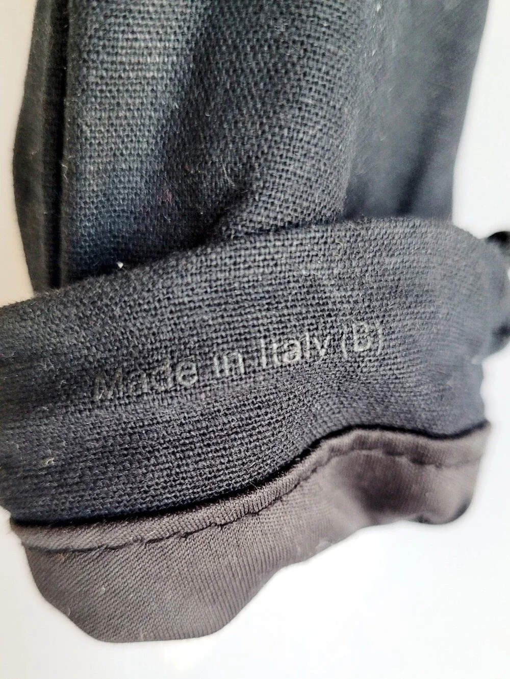 Chanel Black Sunglasses Drawstring Dust Bag Double Layered 6.5
